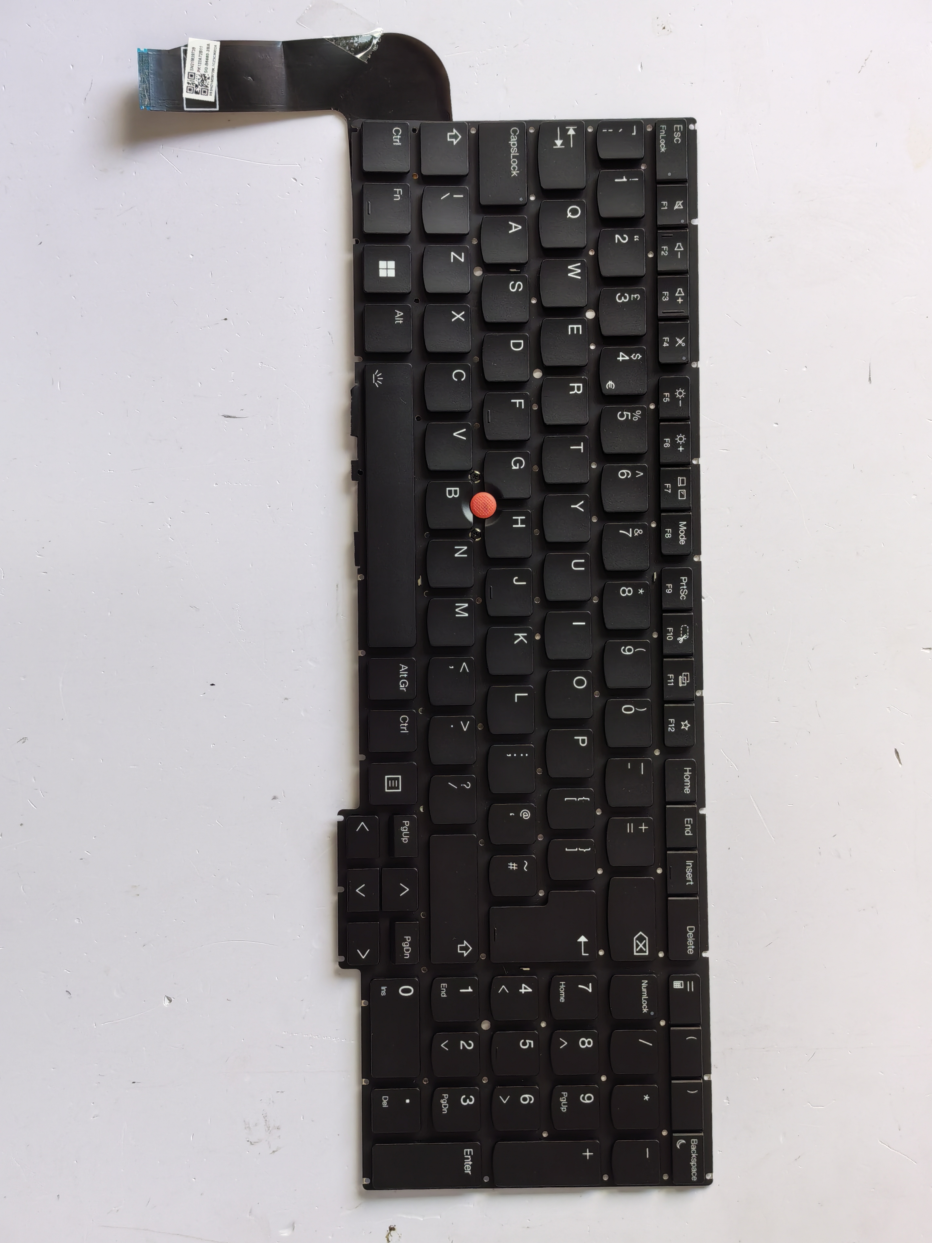 Picture of New Replacement Laptop Keyboard For IBM P16S GEN3 third generation/E16 GEN3 third generation BLACK With Point Backlit UK Layout